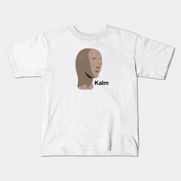 Kalm Kids T-Shirt by Cat Bone Design